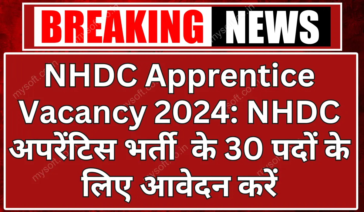 NHDC Apprentice Vacancy 2024